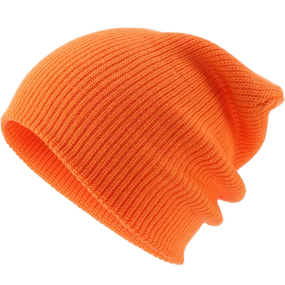 Orange Cuffed Beanie - Picture 3 of 5